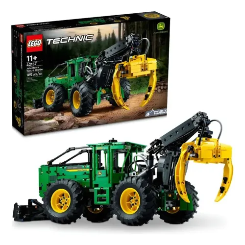 Lego 42157 Technic - Trator Florestal John Deere 948l-ii Quantidade De Peças:1492 Original