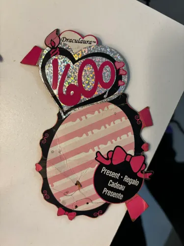 Monster High Sweet 1600 Clawd Wolf - Cartela Original Presente da Draculaura