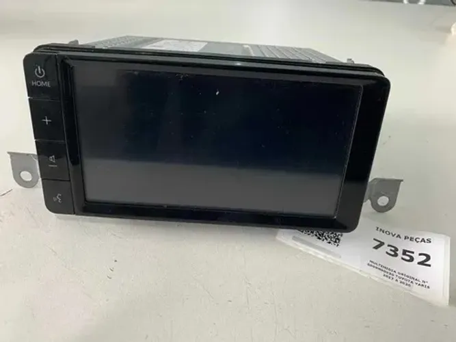 Multimidia Original N° 0099h90930 Toyota Yaris 2017 A 2020 Preto