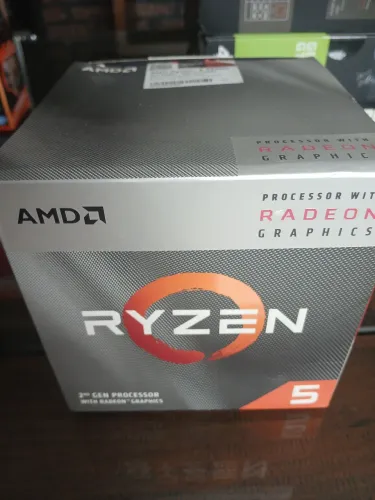 Processador AMD Ryzen 5 3400G com vídeo integrado 