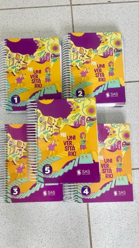 Livros Didáticos SAS 3º ano do EM 