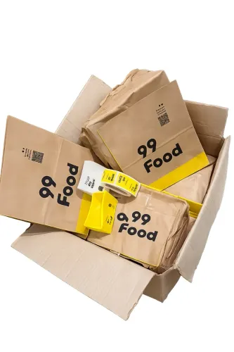 Sacolas Kraft 99food