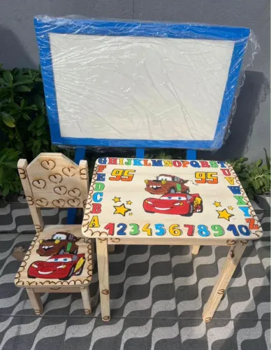 Kit Infantil completo com lousa pincel e apagador