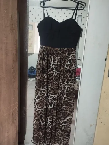 Vestido onça 