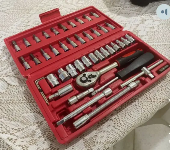 Kit De Ferramentas 46 Peças- Disponível a pronta entrega 