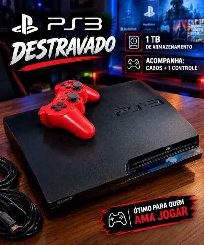 Ps3 destravado pelo HEN