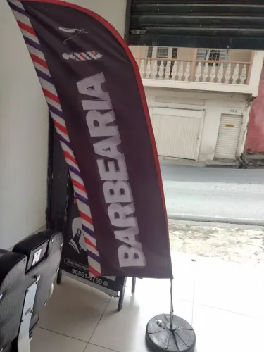 Banner de barbearia barato