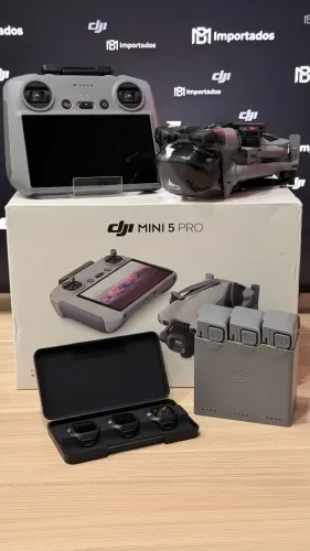 DJI Mini 5 Pro Fly More Seminovo | Garantia | Perfeito