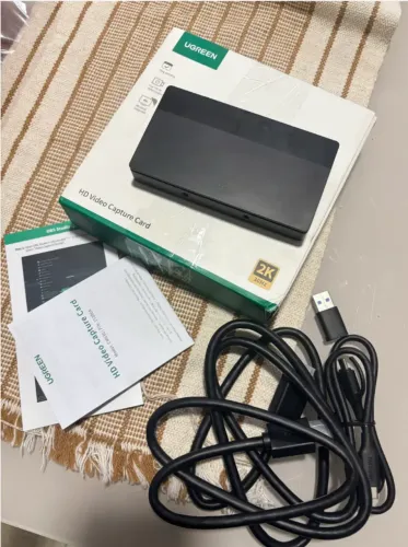 Placa de captura UGREEN CM630, gravação até 2K 30 fps