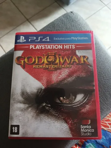 God of war 3 remaster - ps4 mídia física