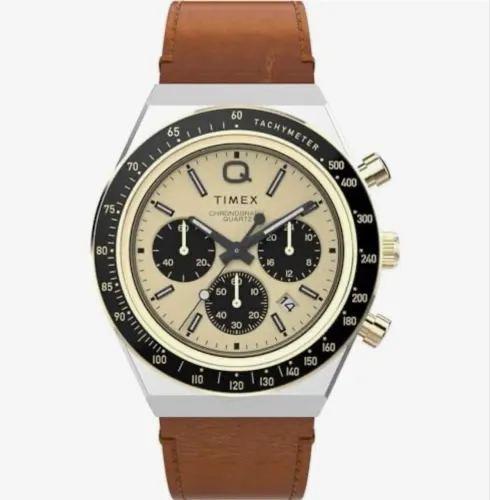 Relógio Timex Q Cronógrafo Novo