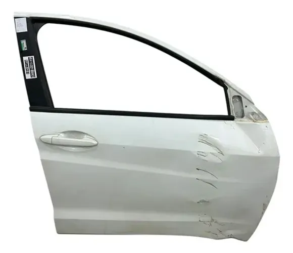 Porta Dianteira Direita Carona Hrv 2021 Avariada Dianteira Direita Branco