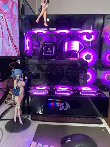 Pc gamer branco Intel forte