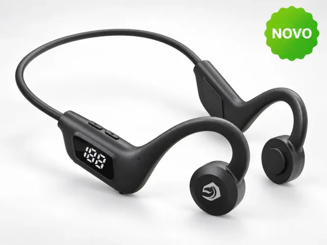 Fone Esportivo Sem Fio H?Maston F921 Com Visor Digital