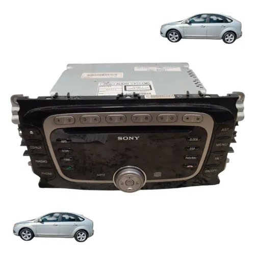 Radio Som Tela Multimídia Focus Hatch 2.0 16v 2008 A 2013