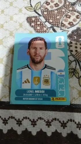 figurinha messi