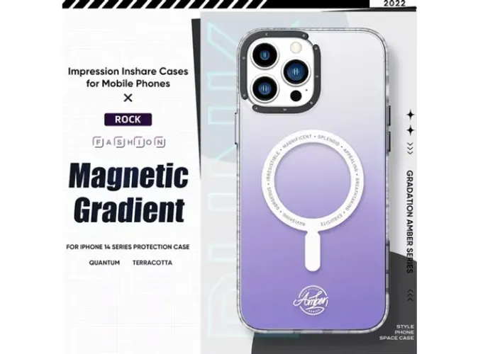 Capa Magsafe Amber Para iPhone 14 Pro (6.1) Rock
