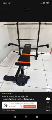 Banco academia supino