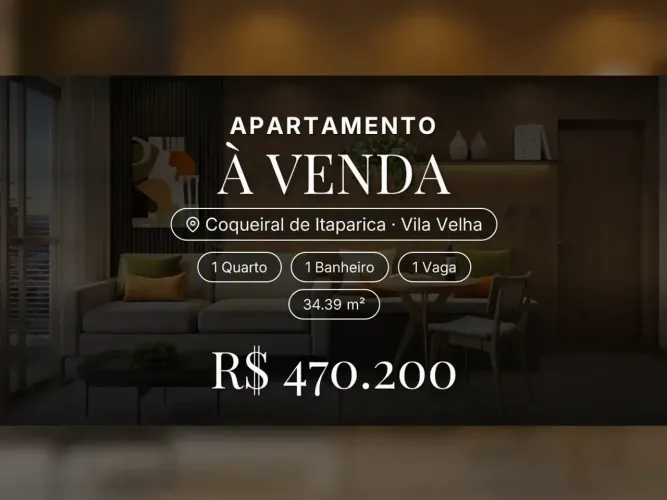 Invista em qualidade de vida: apartamento no Coqueiral de Itaparica!