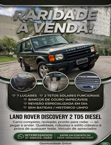 Land Rover Discovery ES TD5 2.5 4X4 4P Diesel Aut. 2001