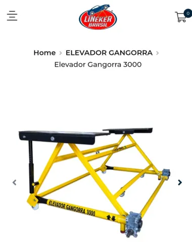 Elevador sanfonado Lineker 3000 kg.