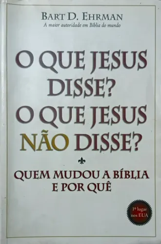 Livro "O Que Jesus Disse? O Que Jesus Não Disse