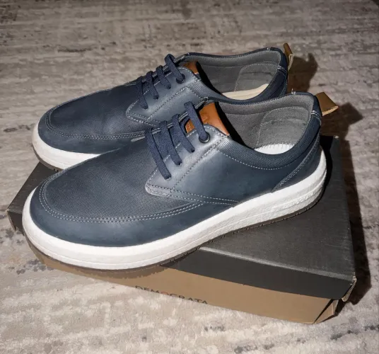 Tênis Democrata Denim Couro Original - Novo (Tam 41)