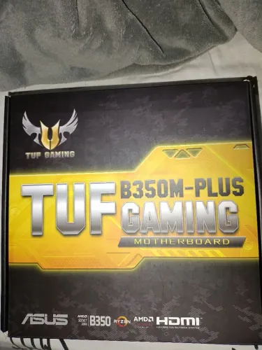 Placa mãe tuf gaming B350m plus 