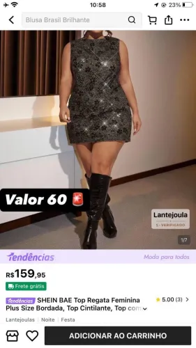 Roupas PLUSSIZE 