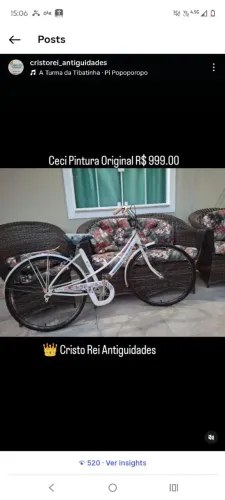 Caloi Ceci Série Especial da Copa Pintura Original 