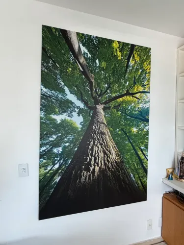 QUADRO GIGANTE ÁRVORE DA VIDA - 1,80m x 1,20m | BORDA INFINITA