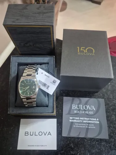Relógio bulova super seville96b439