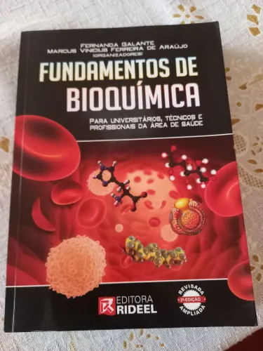 LIVRO FUNDAMENTOS DE BIOQUÍMICA para universitários, técnicos e profissionais da saúde
