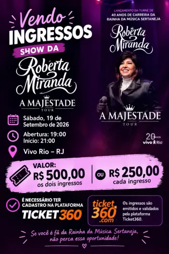 Evento no RJ.