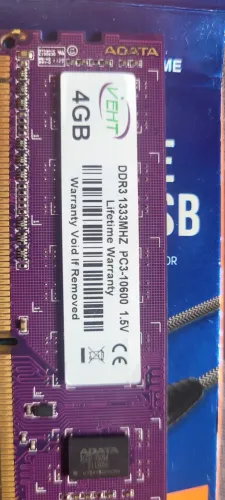 Memoria ddr3 4GB