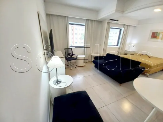 Flat no The Privilege disponível para locação com 33m², 1 dormitório e 1 vaga de garagem.