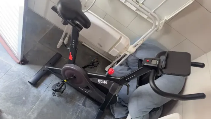 Bicicleta Ergométrica Spinning Magnética Odin Fit Flow Mag