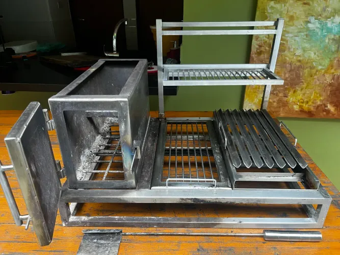 Parrilla inox 304