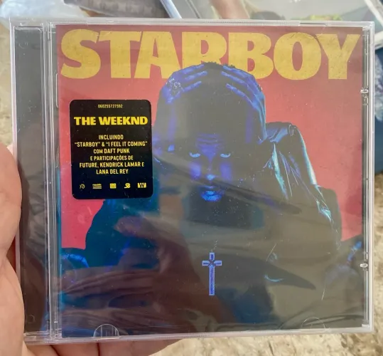 Cd The Weeknd - Starboy (lacrado e com adesivo)