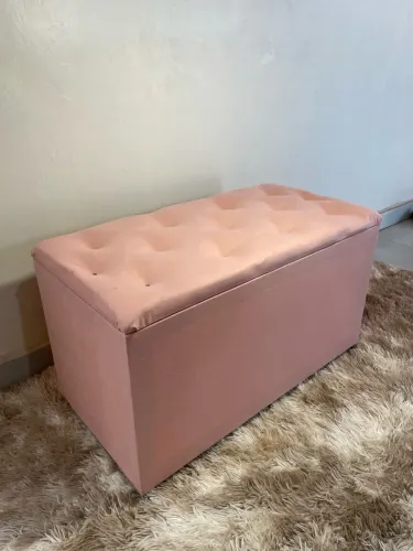 Puff Baú - 80cm