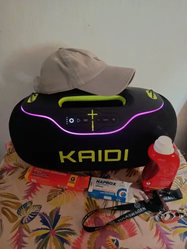 Caixa boombox kaidi 888