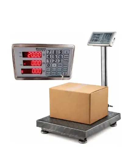 Balança De Plataforma 150kg Led Eletrônica Digital