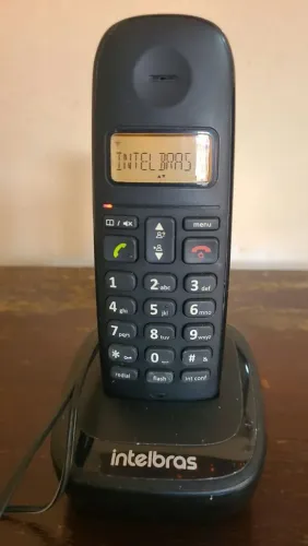 Telefone Fixo Sem Fio Digital Intelbras TS 2510
