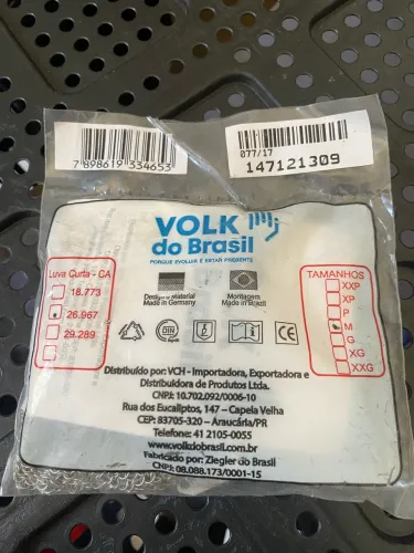 Luva de aço