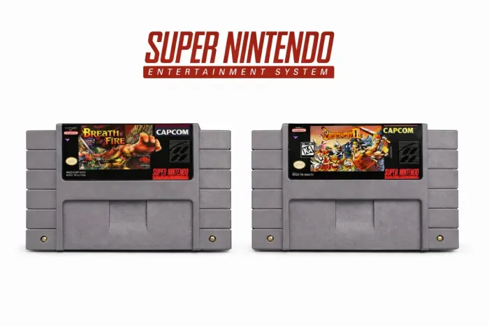 Lote breath of fire 1 e 2 super Nintendo snes repro.