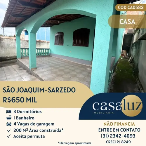 Casa em Sarzedo MG