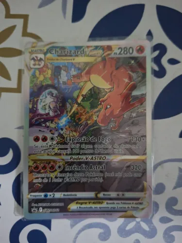 Charizard V Astro Carta Pokemon Ultra Rara Especial