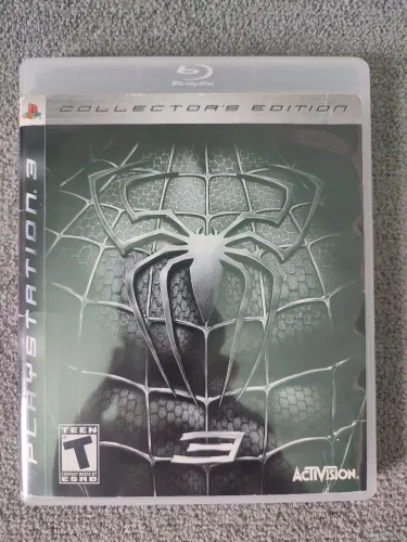 Spider-Man 3 Collector's Edition PS3 Jogo Raro! Homem Aranha 3 - Spider-Man PlayStation 3