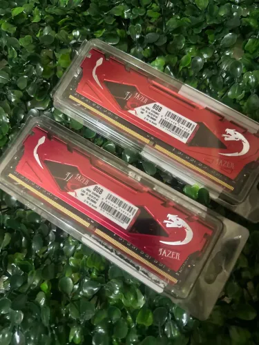 Memória RAM DDR4 Jazer 16gb 2X8gb 3200MHz NOVAS