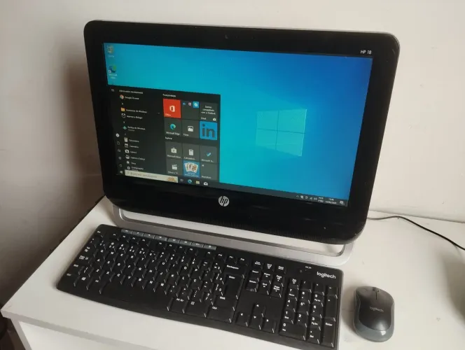 Computador ALL in One completo Dual Core HD SSD windows atualizado programas instalados 